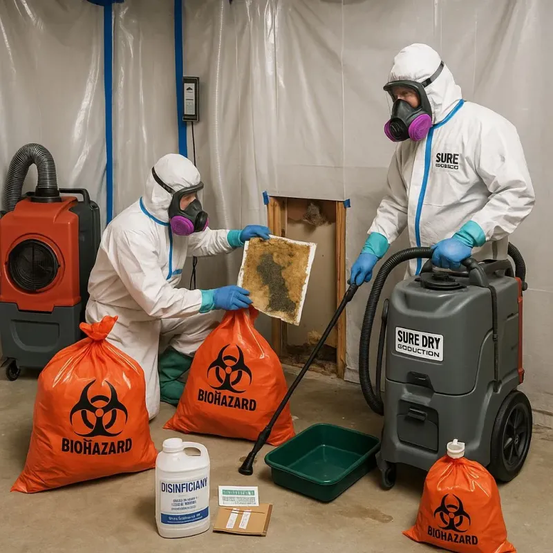Contaminated Water Handling Protocols process in Long Beach, NC